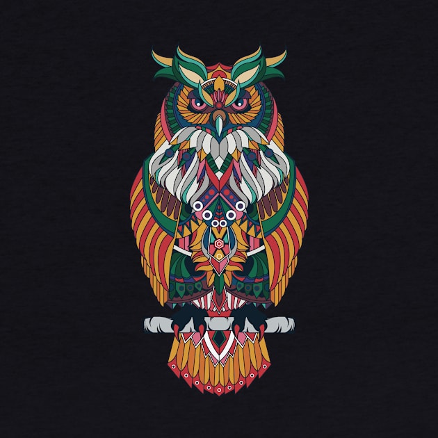 Wisdom Of The Owl King by LittleBunnySunshine